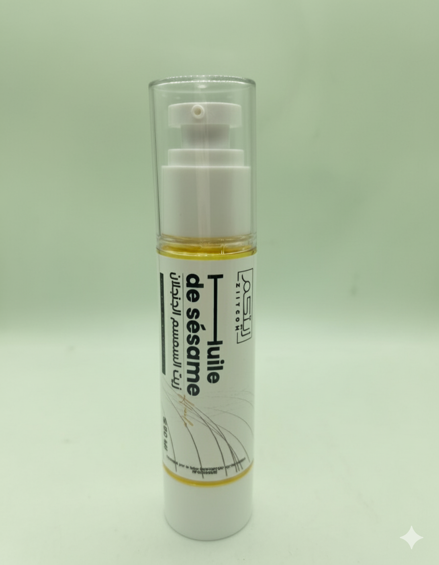 زيت السمسم 50 مل – نقي 100%