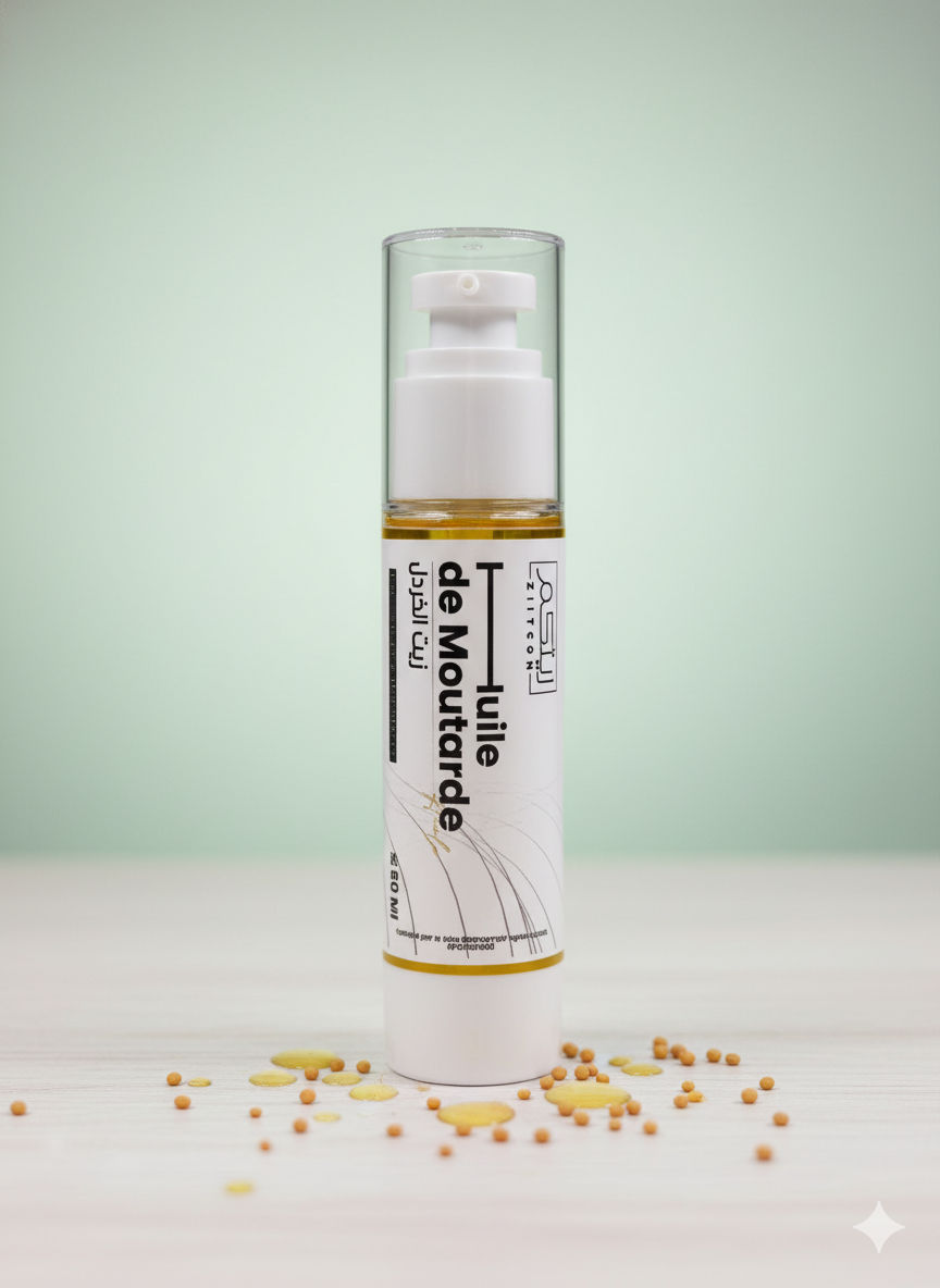 زيت الخردل 50 مل – نقي 100%